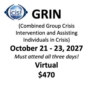 October 21 - 23, 2027 - Virtual GRIN