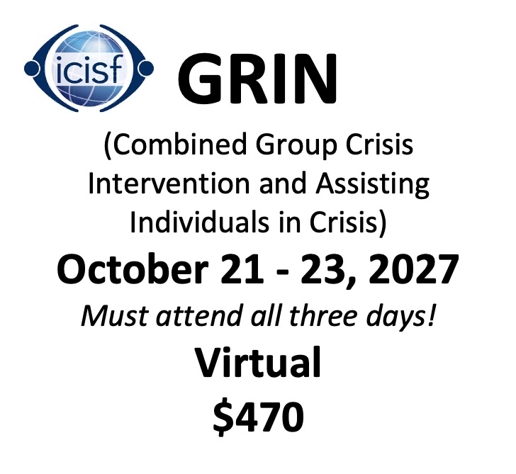 October 21 - 23, 2027 - Virtual GRIN